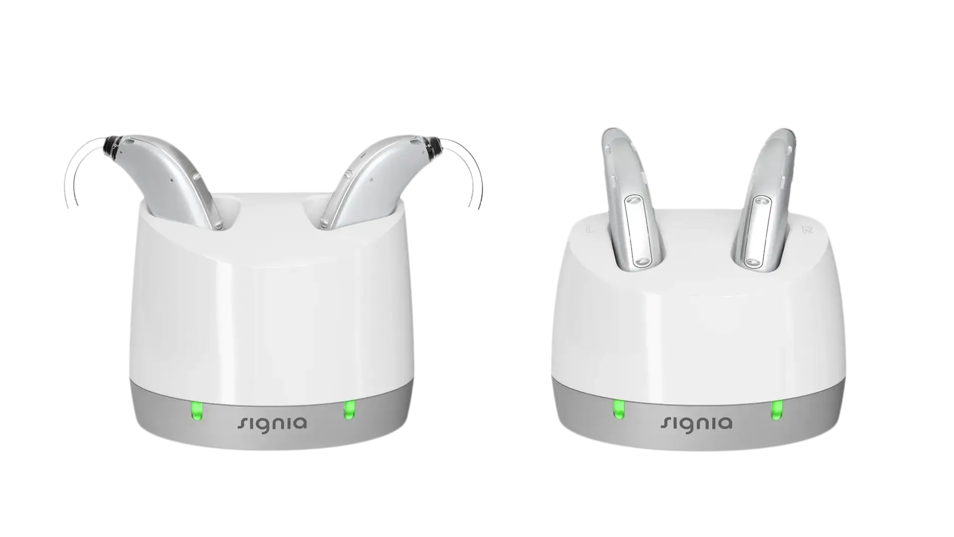 Standard hearing aid motion charger.