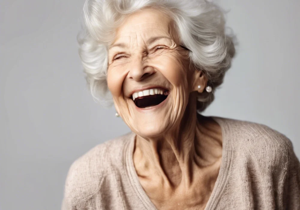 Granny With Beautiful Smile
